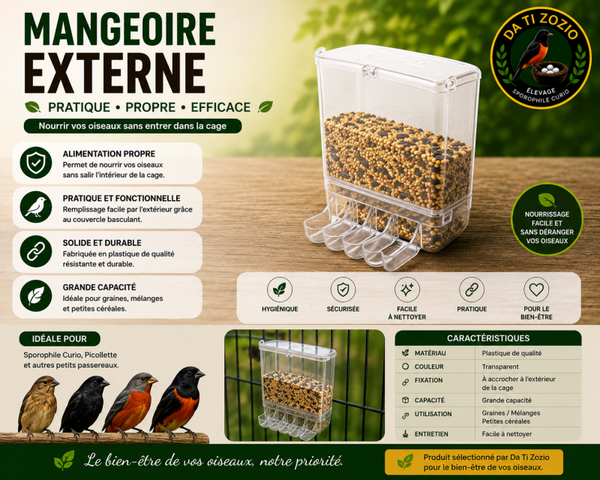 Mangeoire extérieur