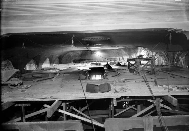 verbouwing luxor zaal