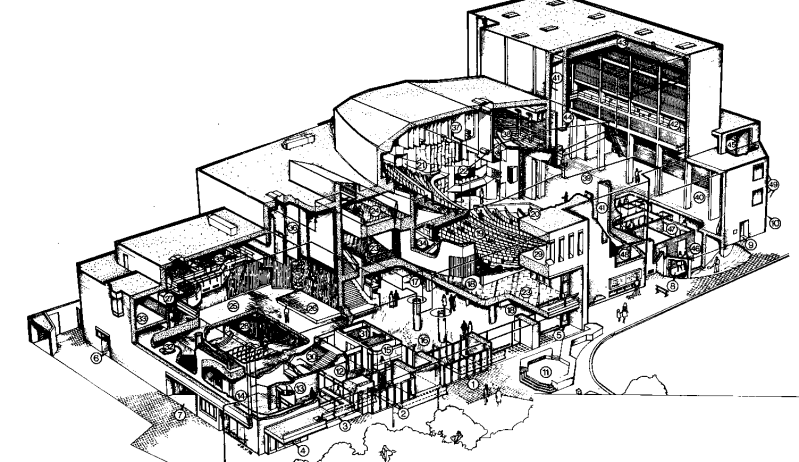 Casino Den Bosch tekening