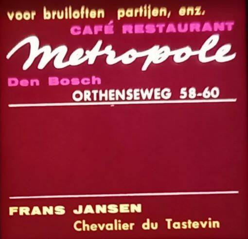 café restaurant metropole