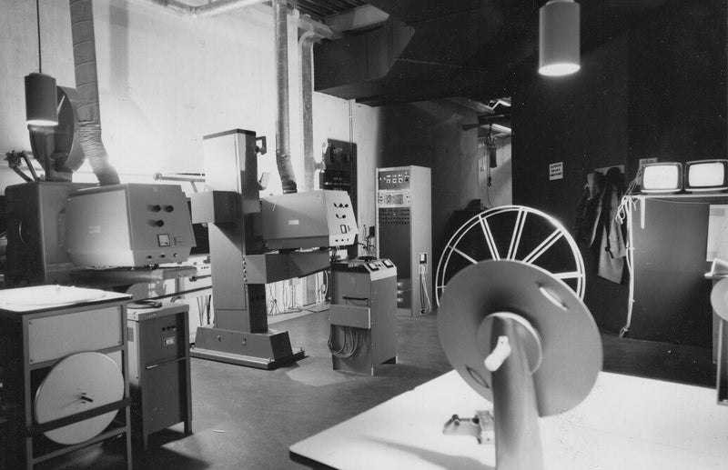 cabine zaal 2, kort na de opening