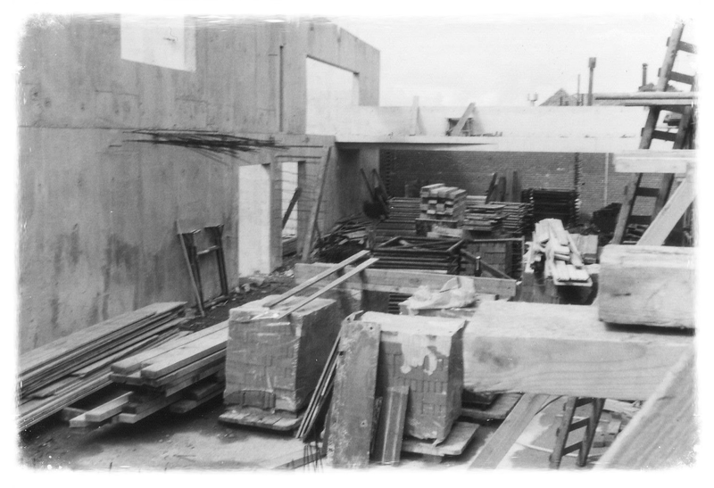 cabine 3 en 4 in aanbouw