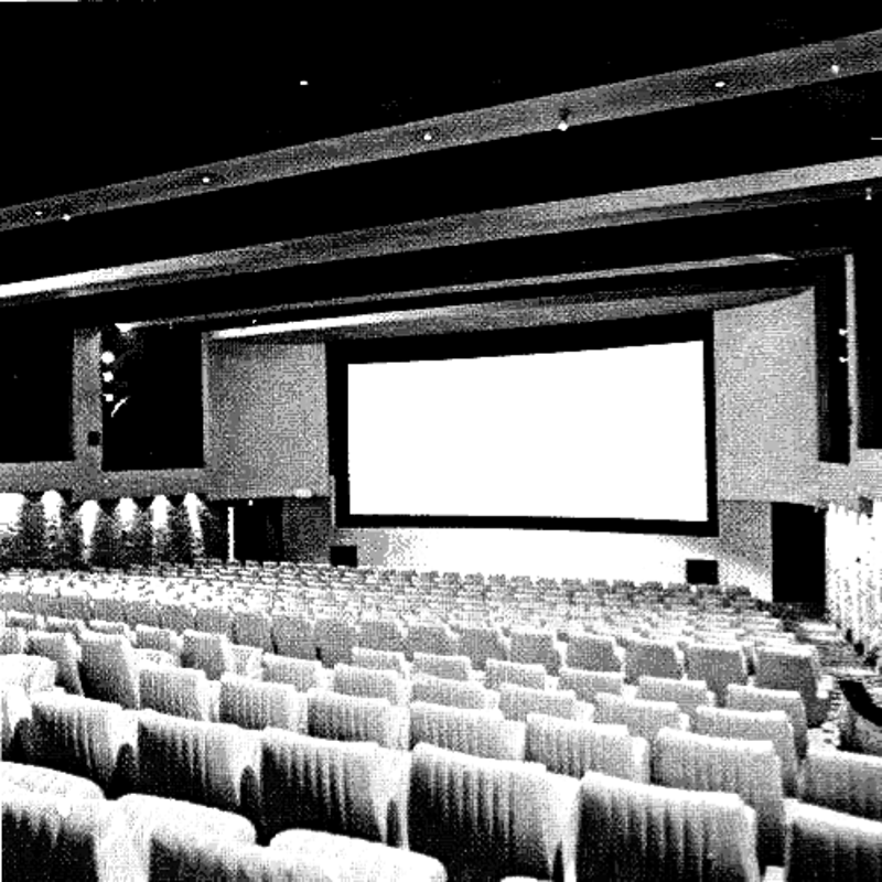 eurocinema 2 de originele zaal met trap