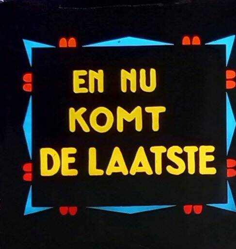 en nu komt de laatste