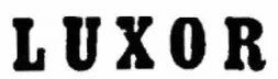 Luxor Theater endtitle