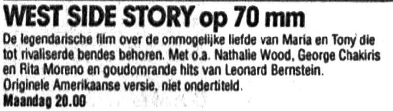 west side story op 70mm