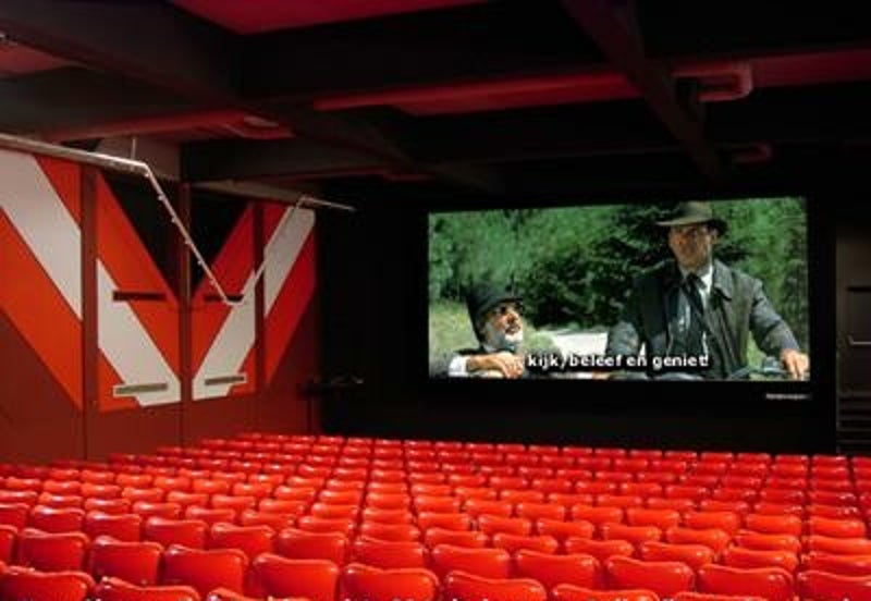 zaal 1 nog net voor de renovatie