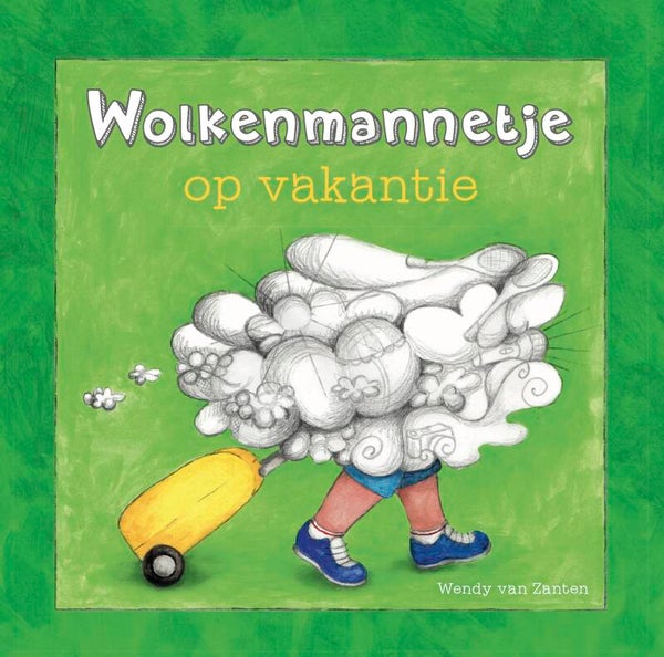 Wolkenmannetje op vakantie