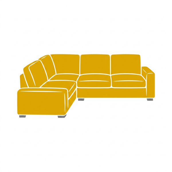 4-Sitzer Sofa Reinigung