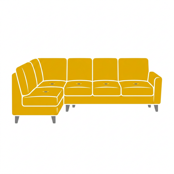 5-Sitzer Sofa Reinigung