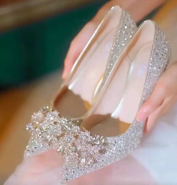 Enchanted Sparkle Bridal Pumps