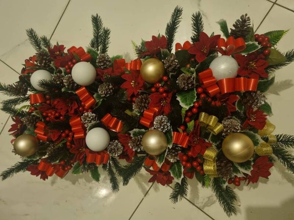 Bauble name grave pot