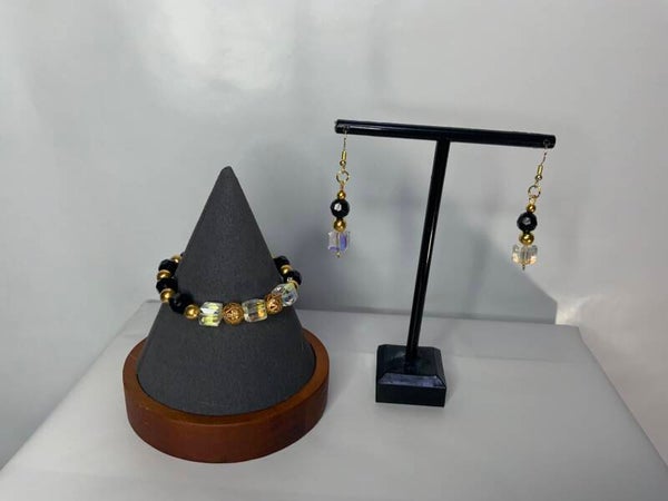 Bracelet and Earrings Set