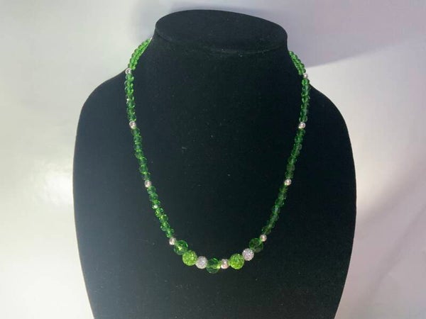Green & Silver Necklace