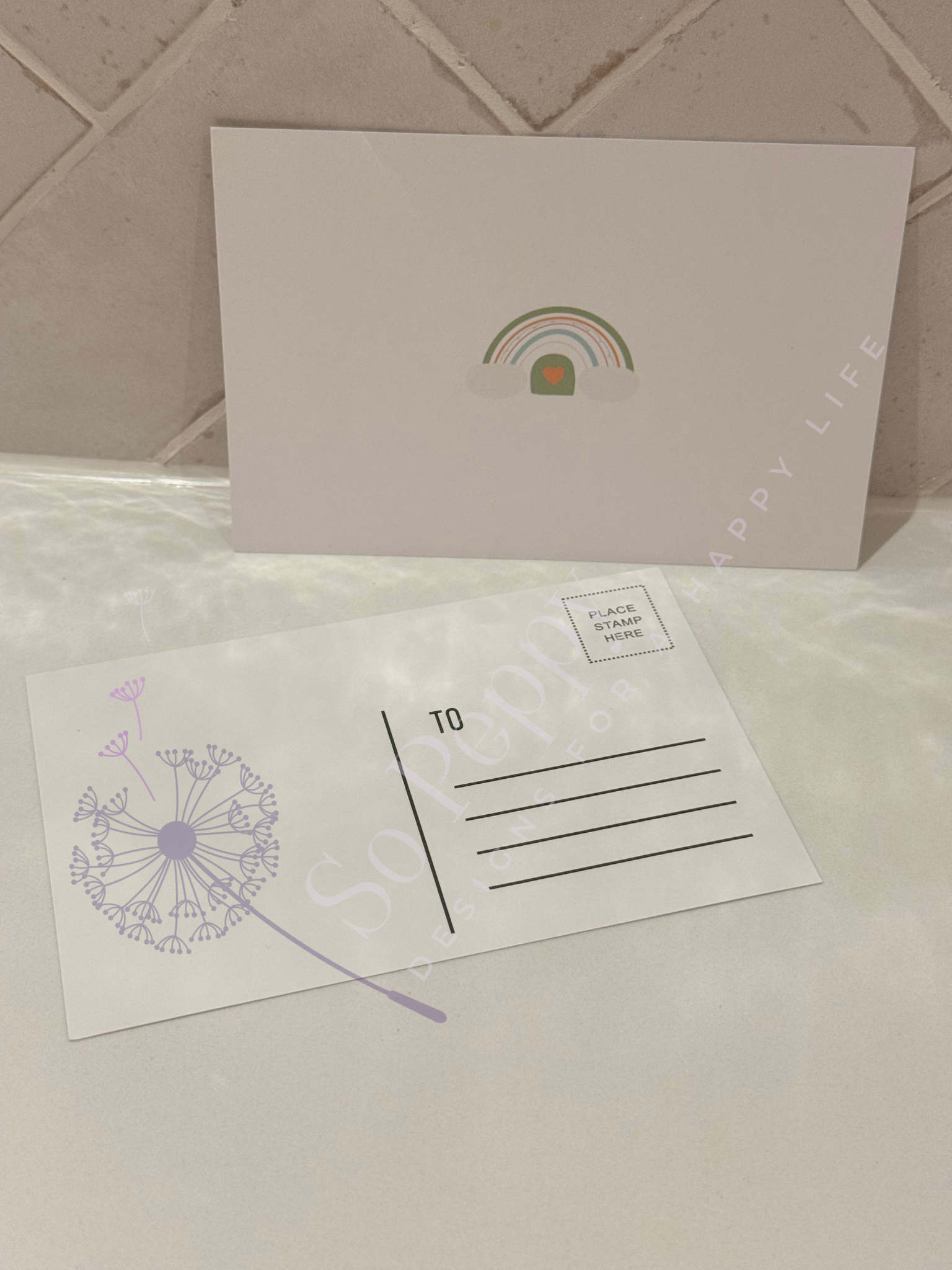 Anzichtkaarten Rainbow