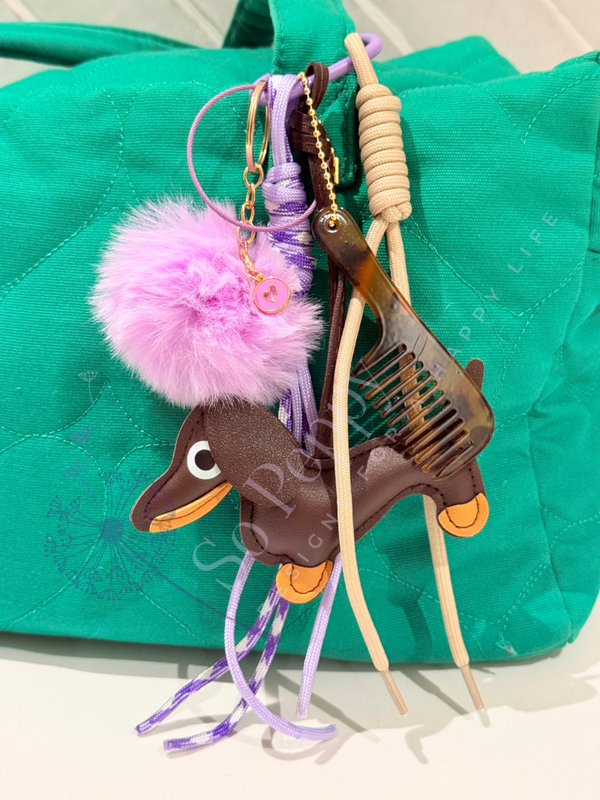 Charm So Peppy Tekkel lila