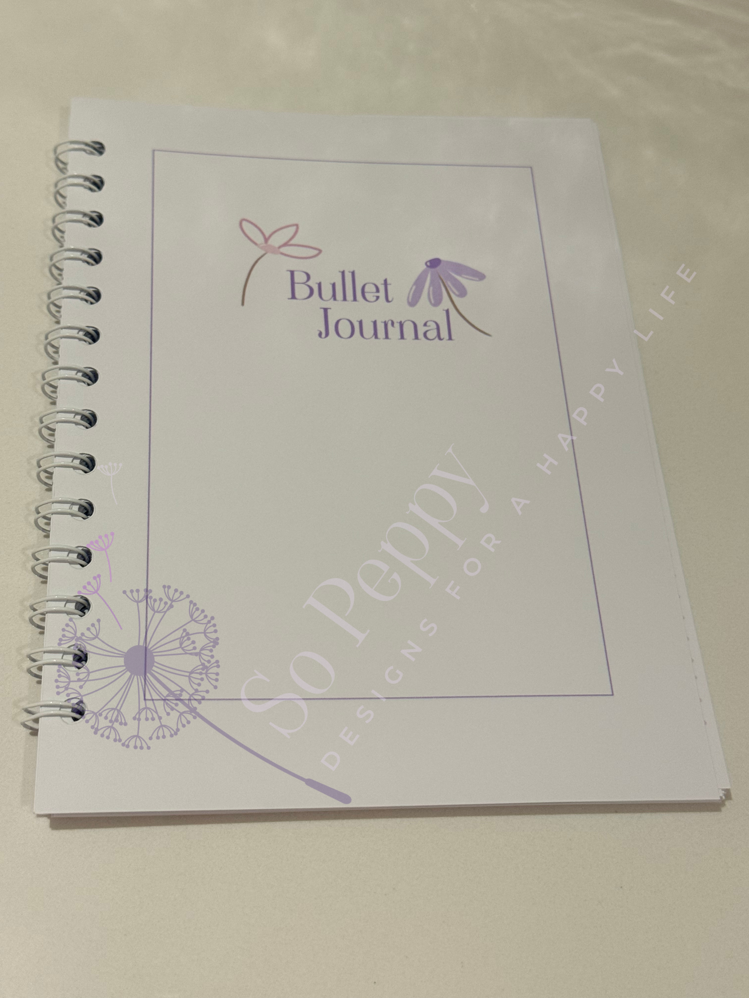 Bullet journal Pastel Flower