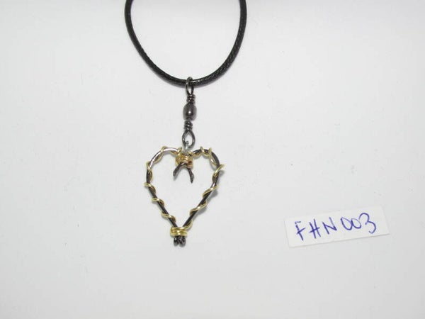 Fish Hook Pendant-Gold