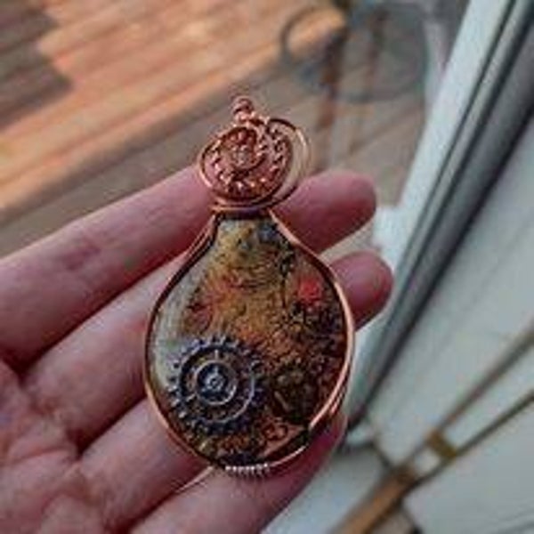 Steampunk Pendant B-103