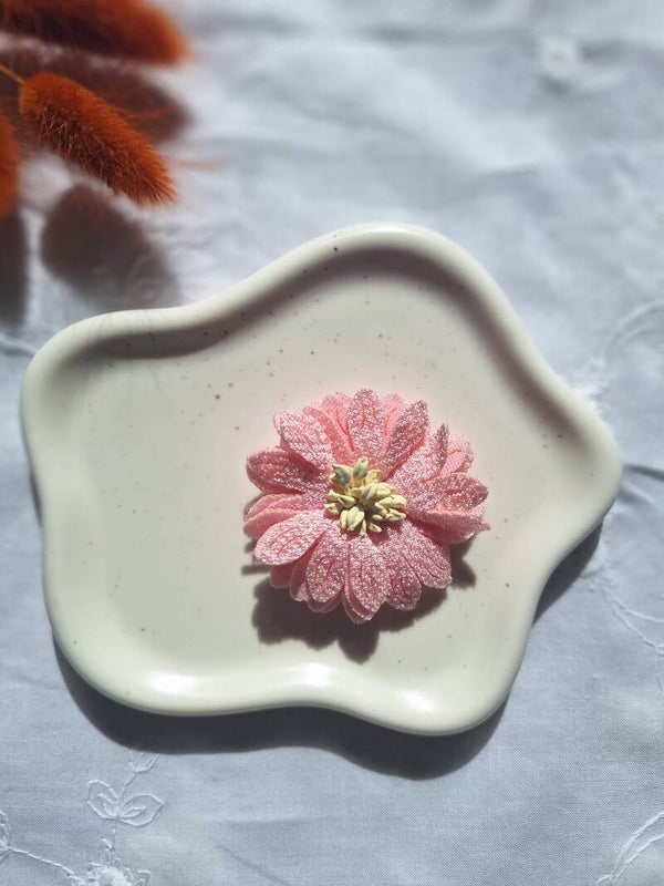 Antislip pink flower