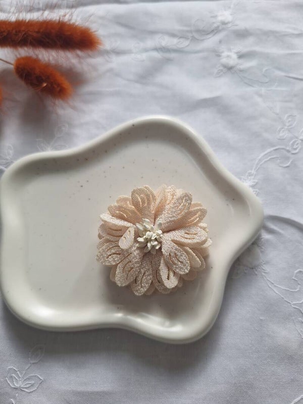 Antislip light Brown flower