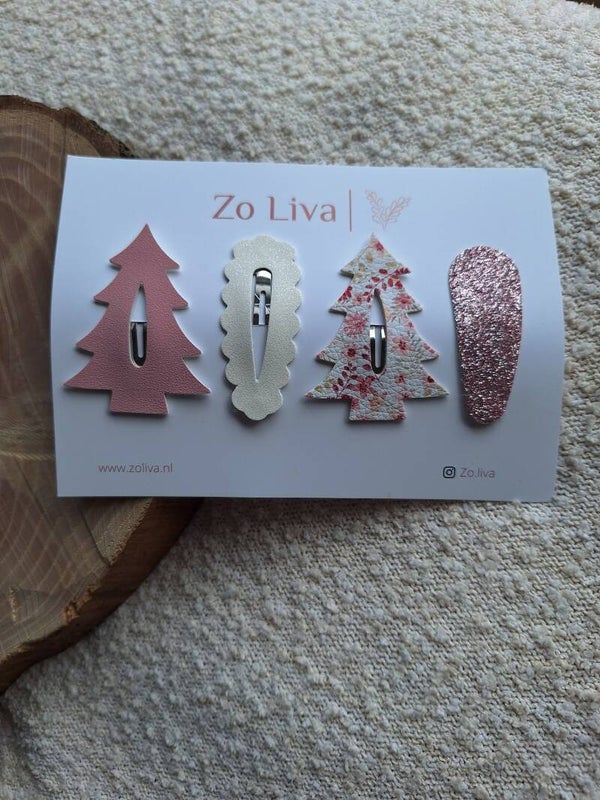 Cadeauset christmas white-pink