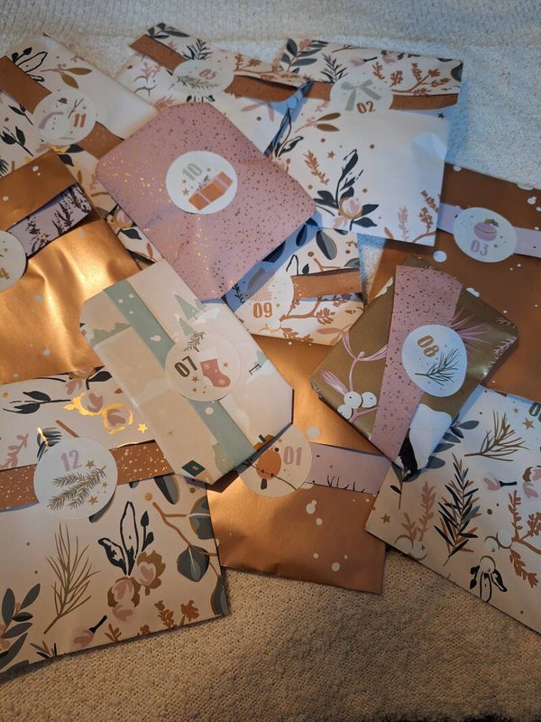 Adventskalender klein (12 cadeautjes)