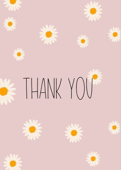 Madelief ‘Thank you’