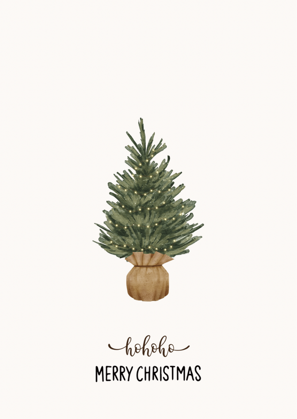 Kerstkaart - Christmas Tree