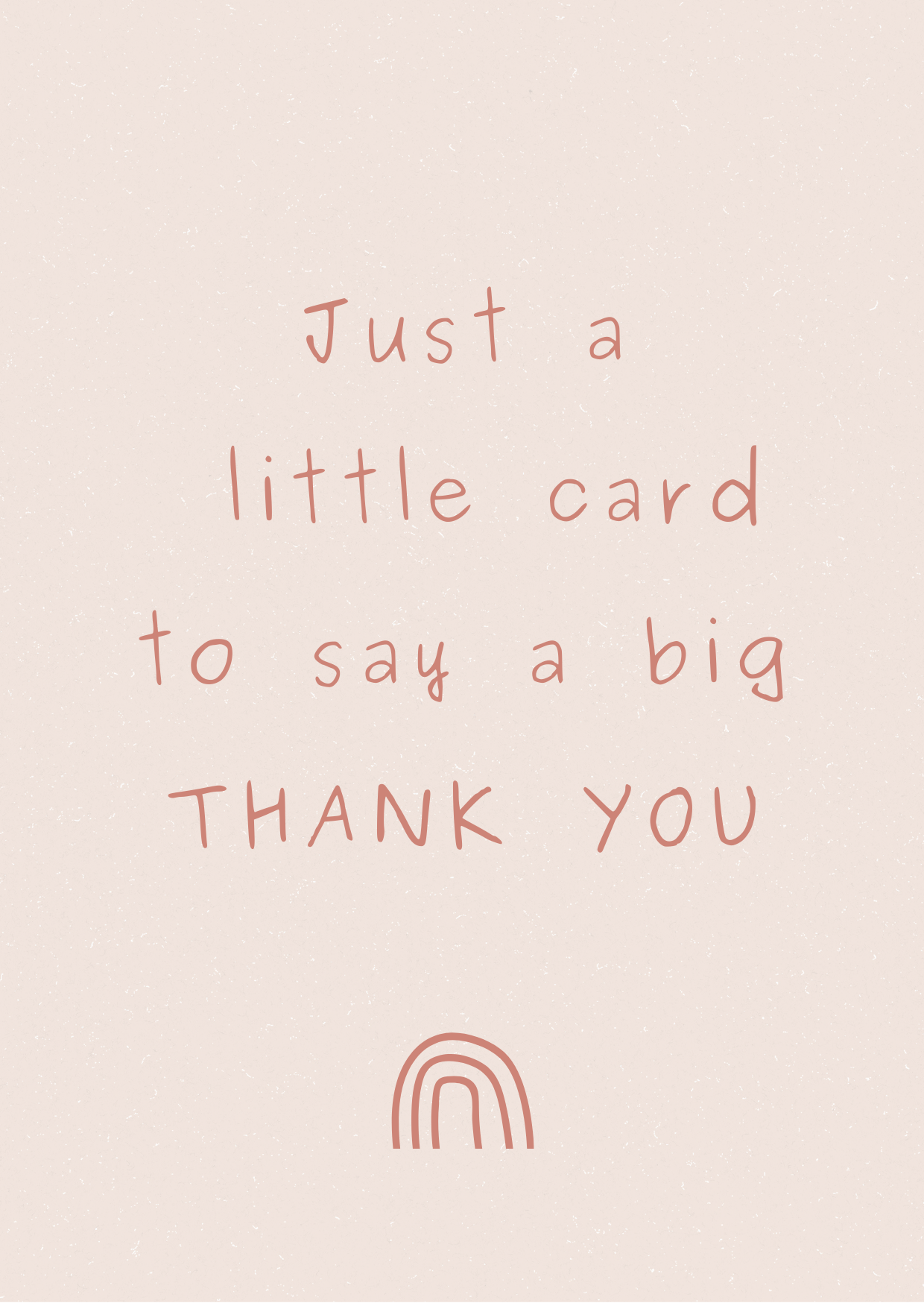 Wenskaart - Thank you big