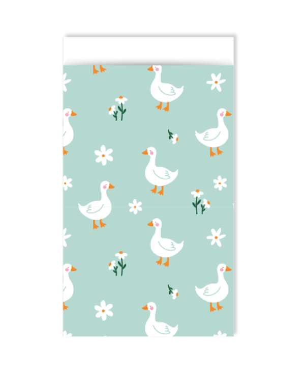 Cadeauzakje Little goose  12x19cm