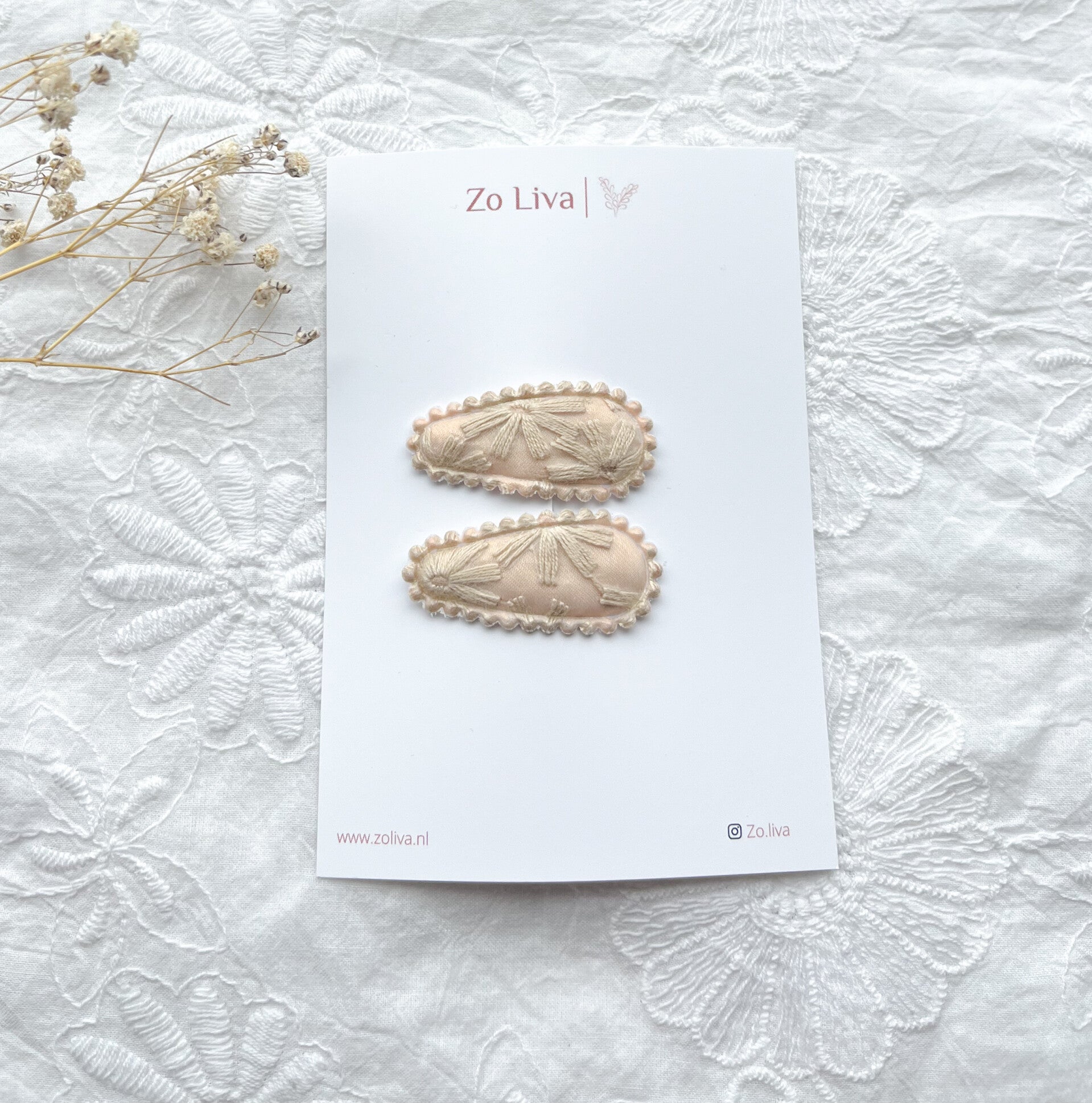 Bohemian Blossom - Light Mocca 3,5 cm