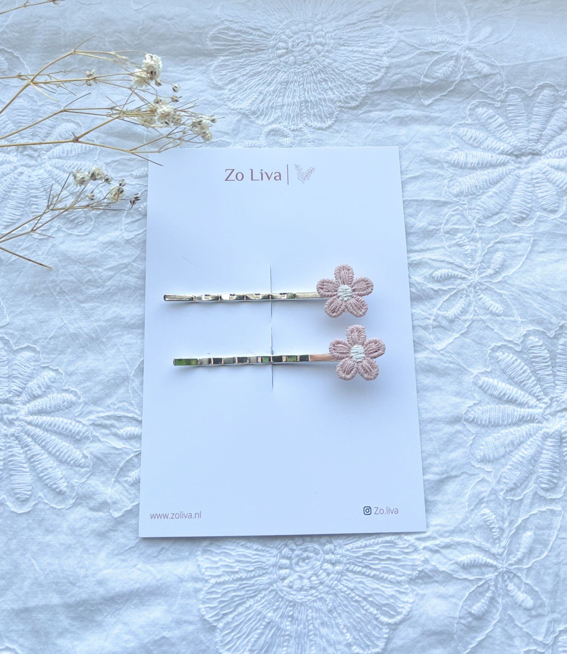 Bobby Pins madelief old pink