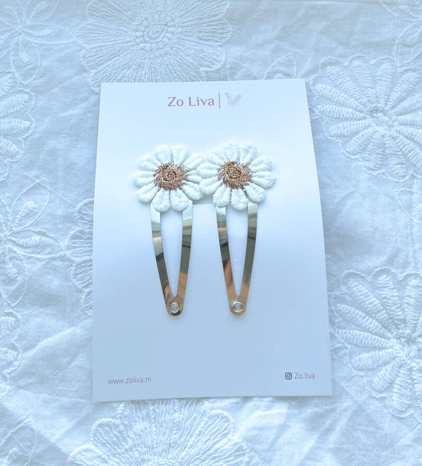 Grote madeliefjes brons