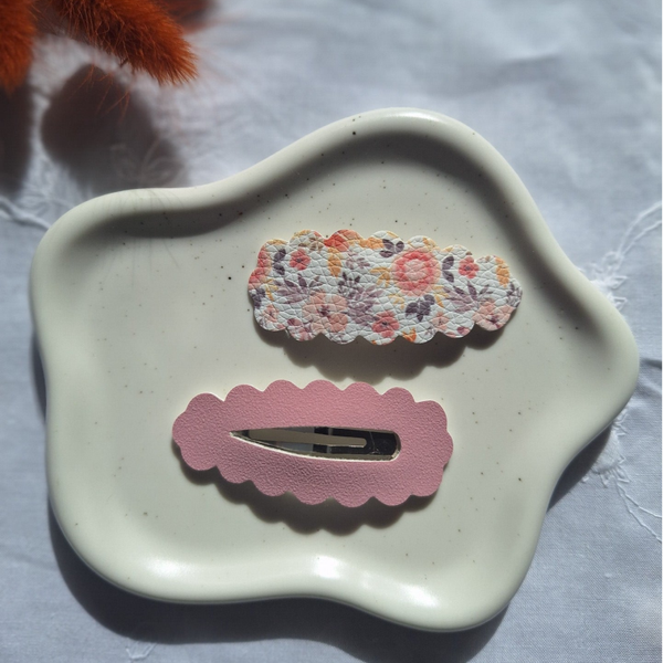 Klik klak set bloemen - roze