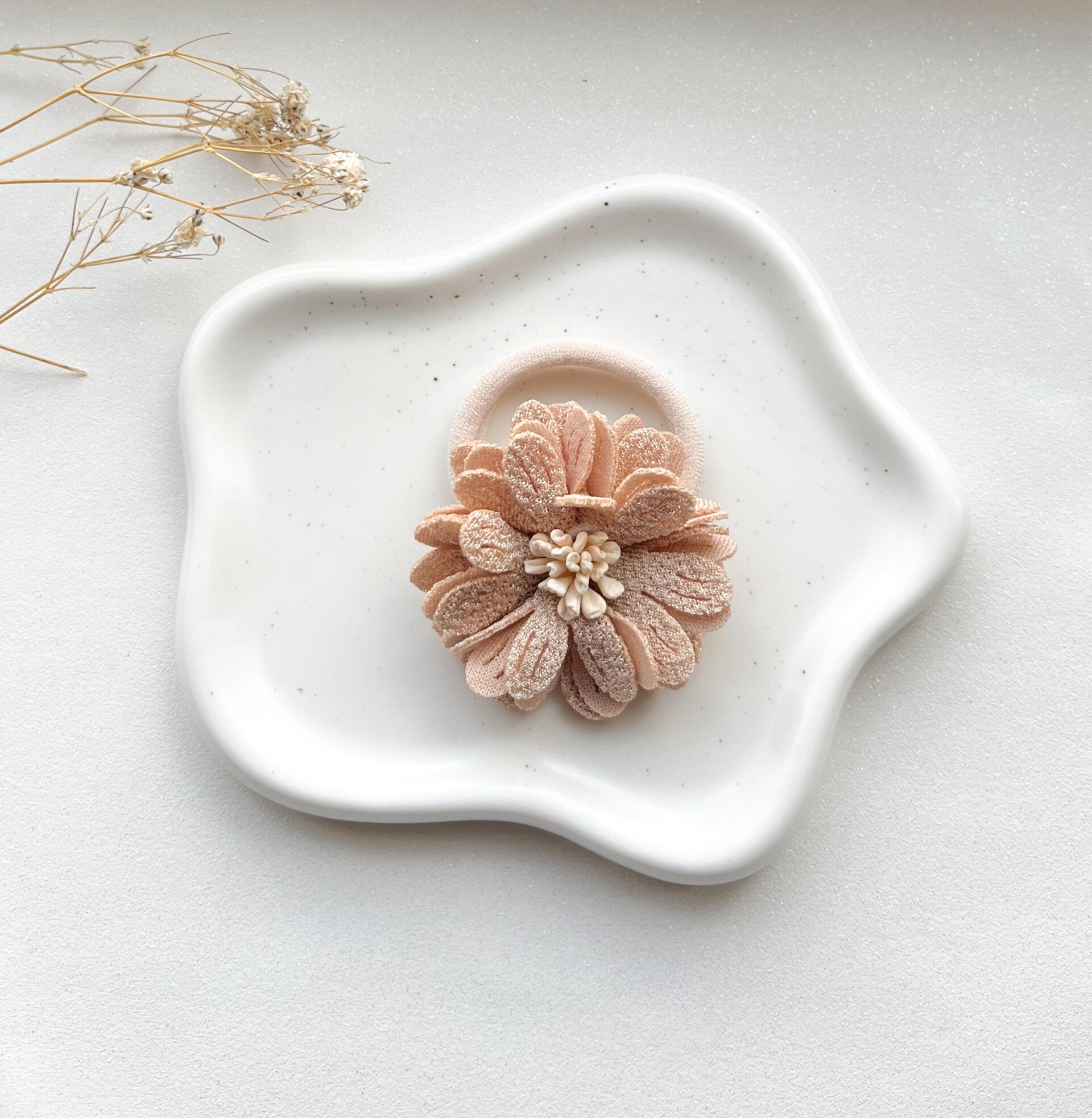 Haarelastiek - Big flower