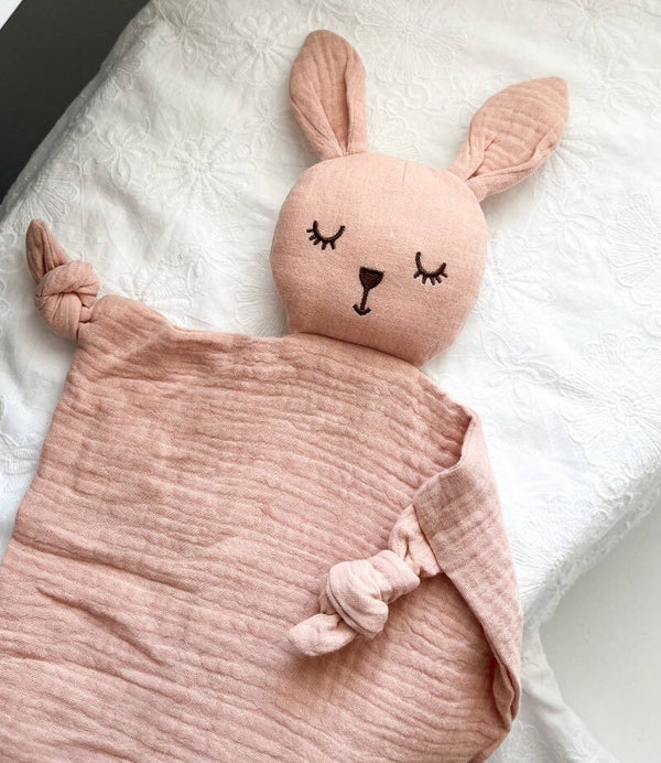 Knuffel/speendoek - Old pink