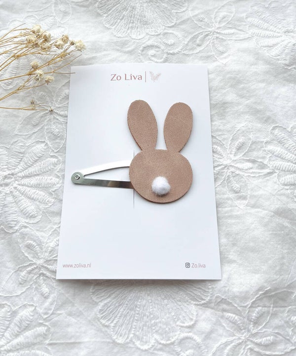 Bunny Pompon - Old pink