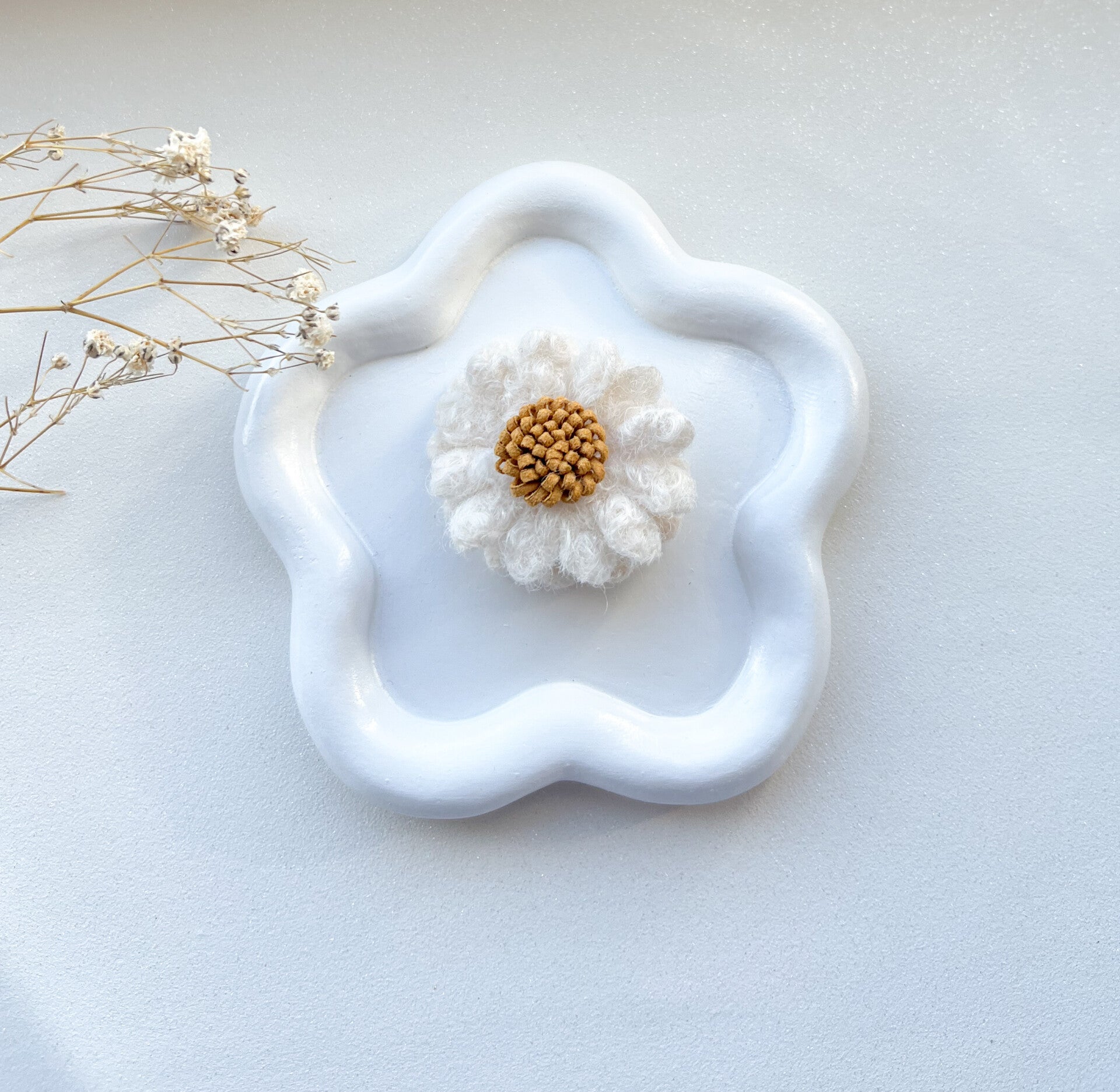 Antislip Wool Flower 1