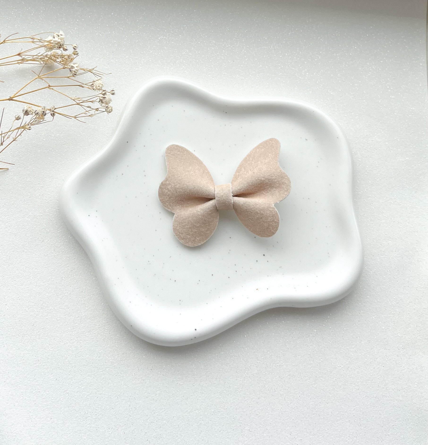 Vlinderclip - Soft sand