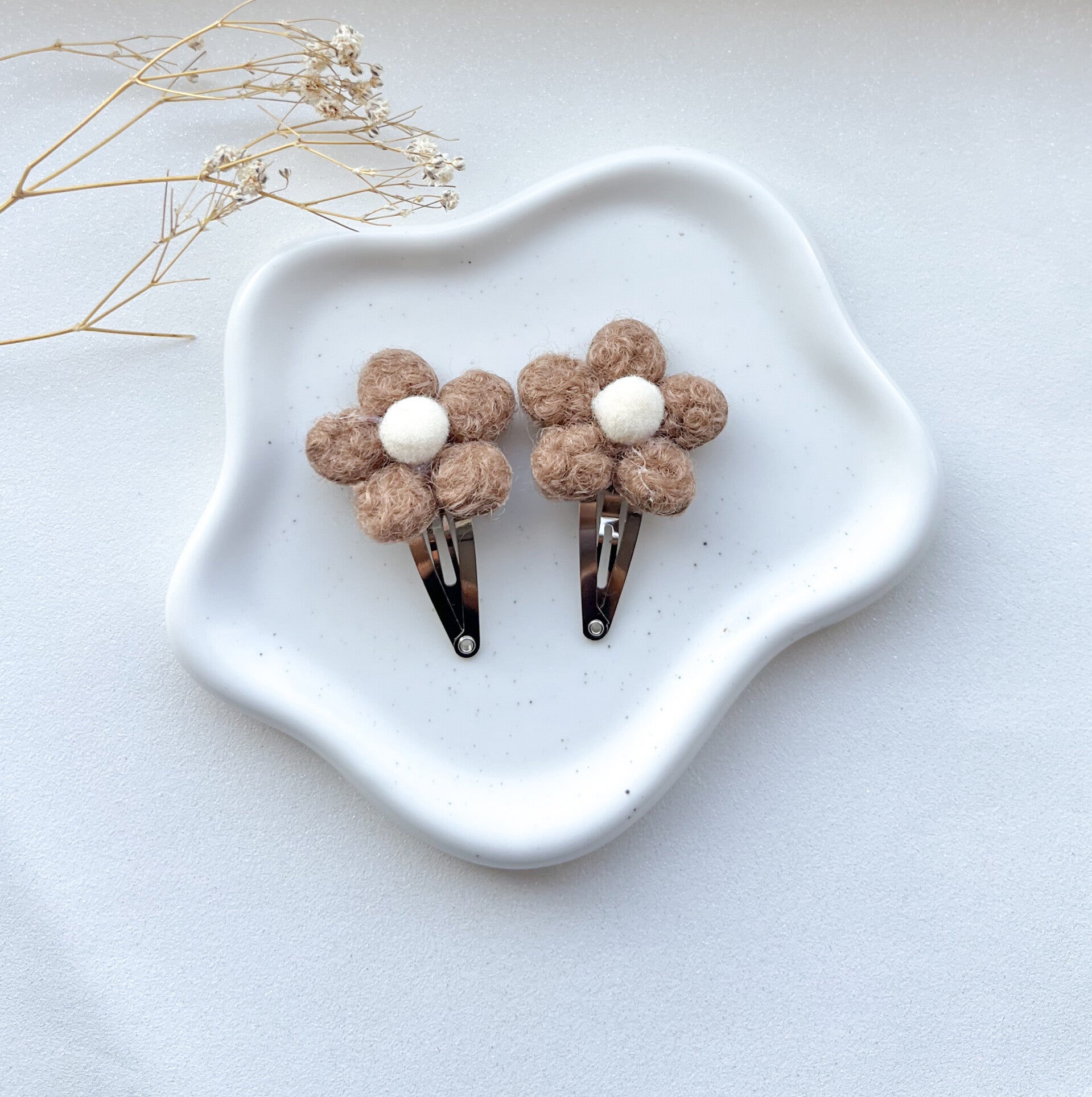 Teddy madelief bruin