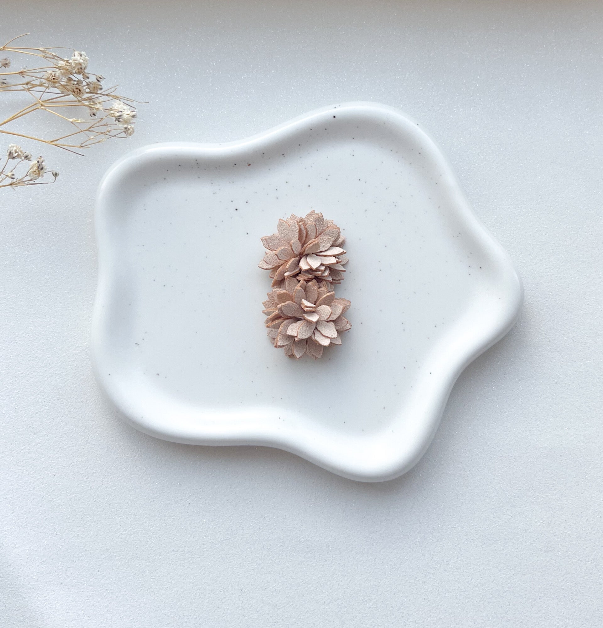 Antislip Pompon pink