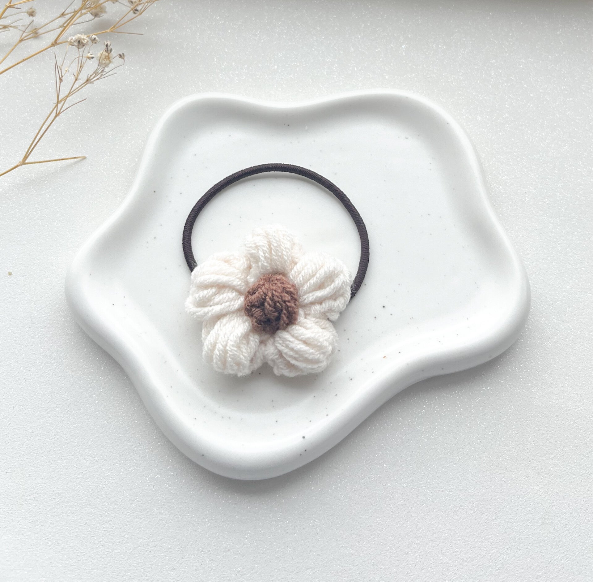 Haarelastiek - Soft madelief