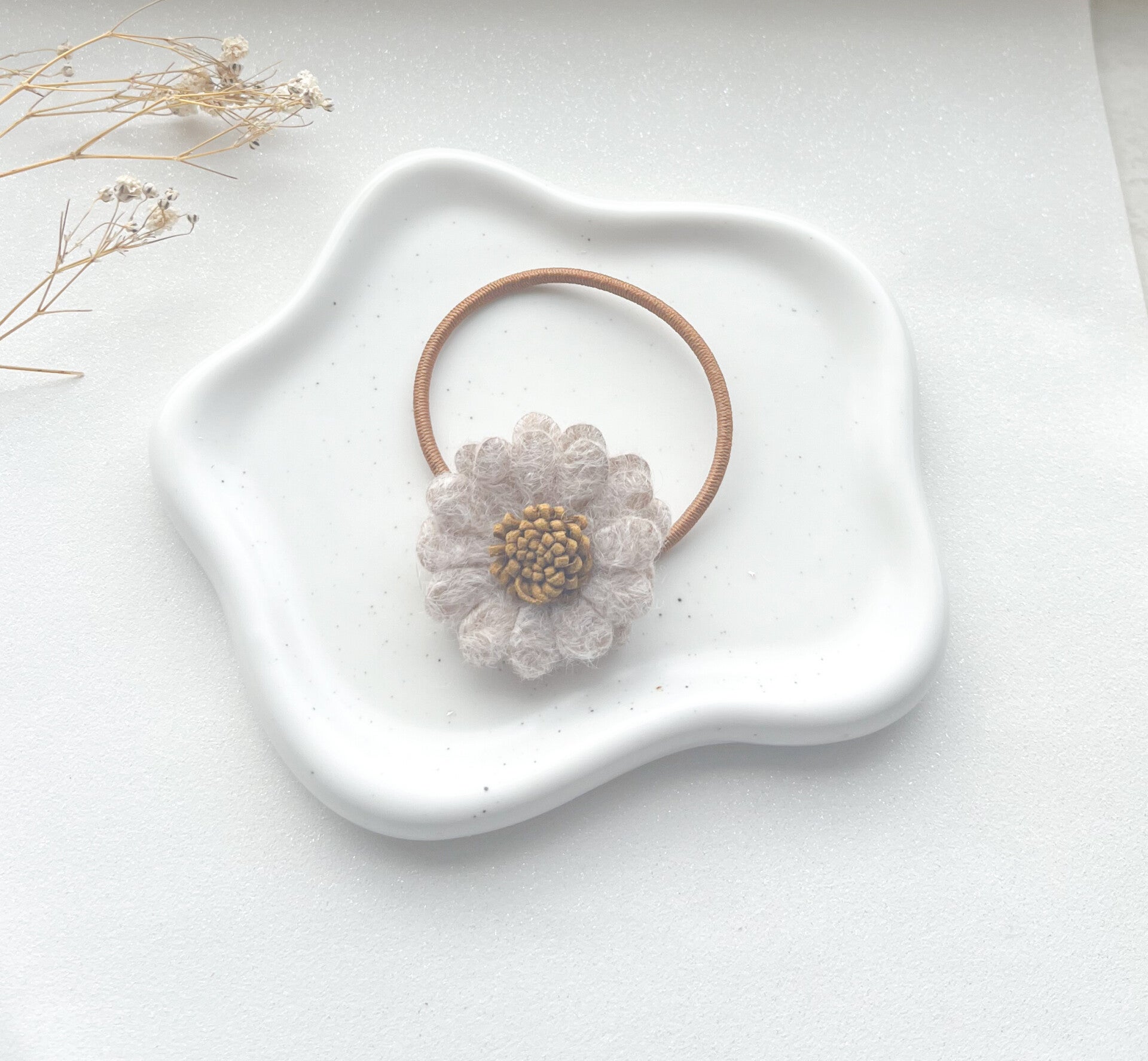 Haarelastiek - Soft Flower 1