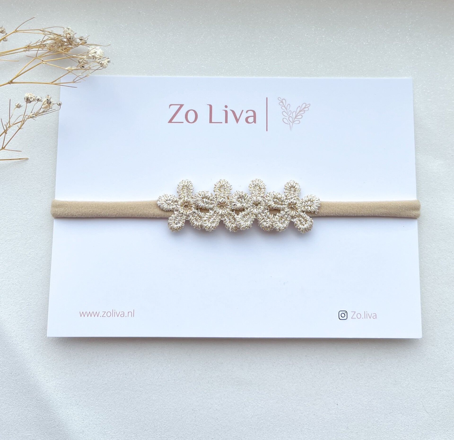 Haarbandje small Flower