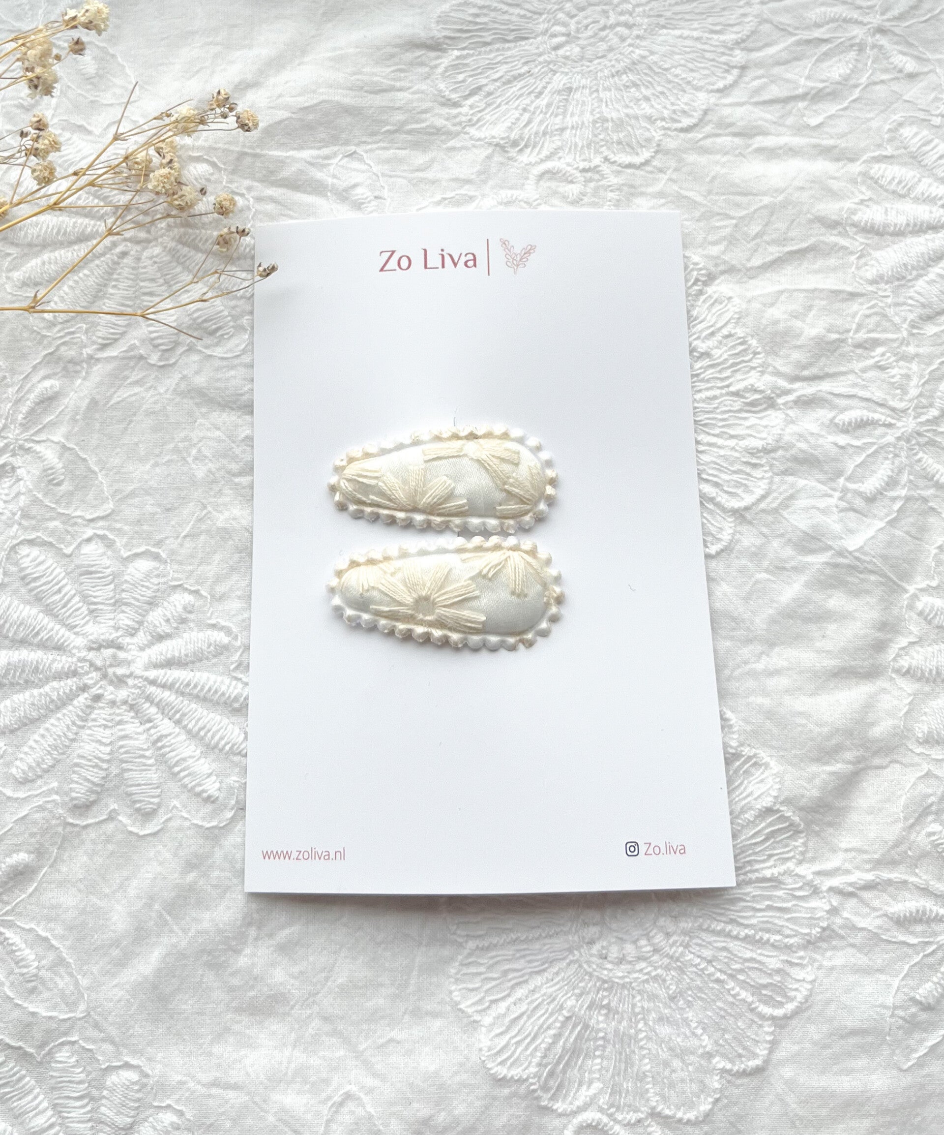 Bohemian Blossom - Ivory 3,5 cm