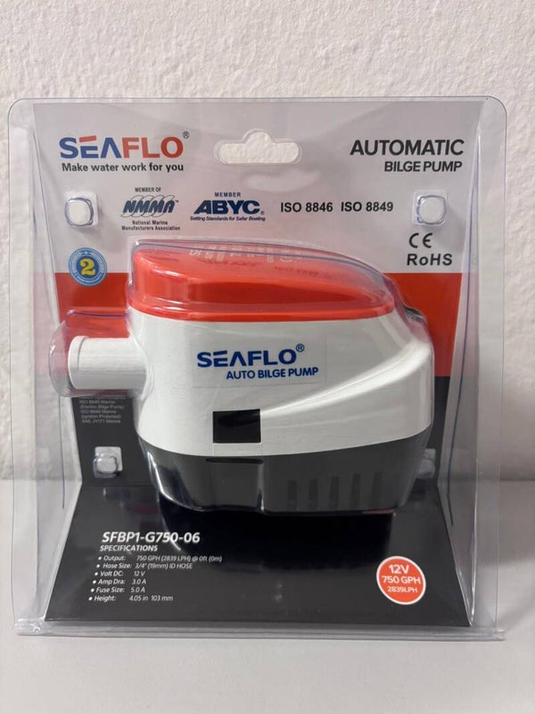 Pompe di sentina automatiche SeaFlo 750GPH 12v