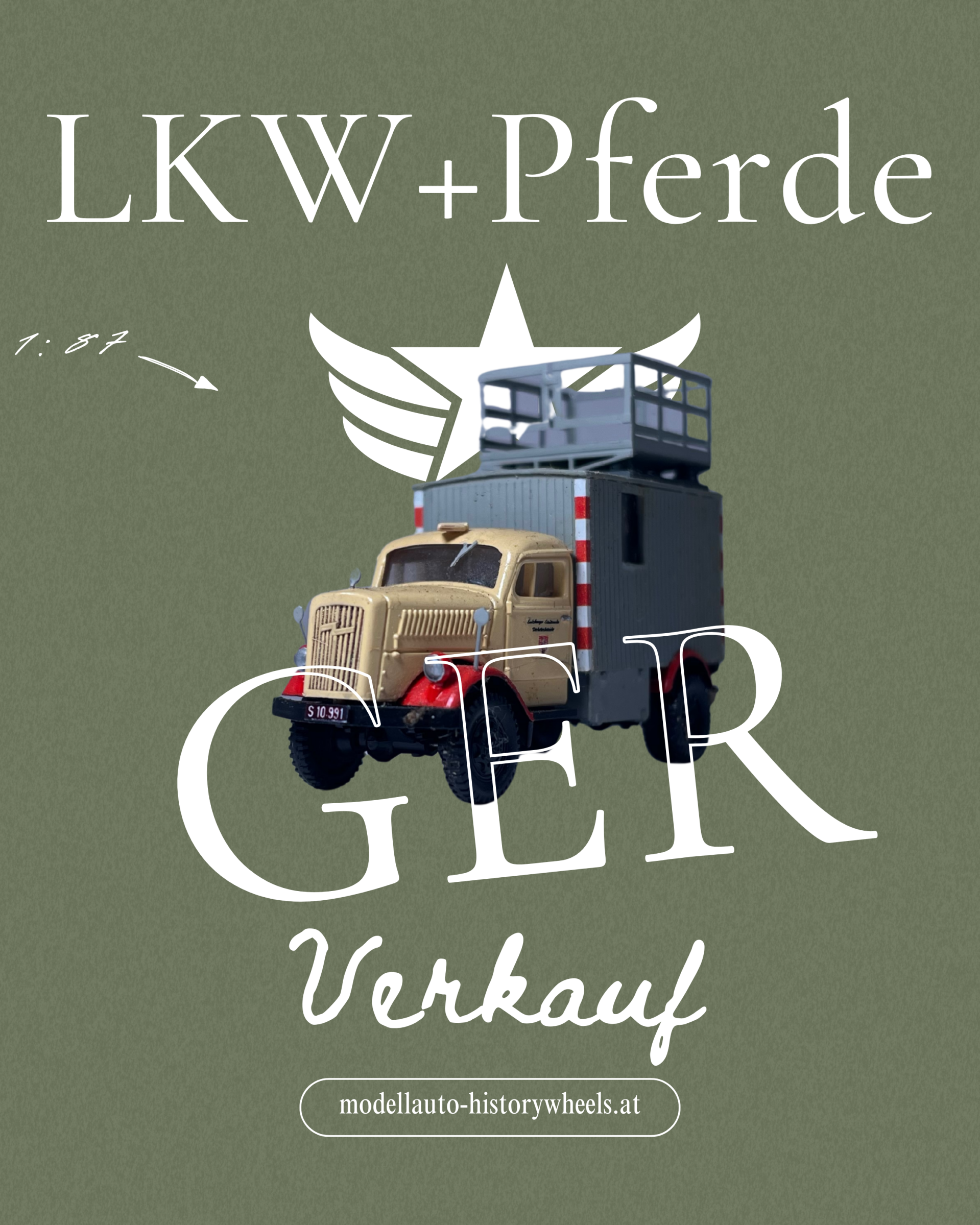 LKW + Pferde (GER) 1:87