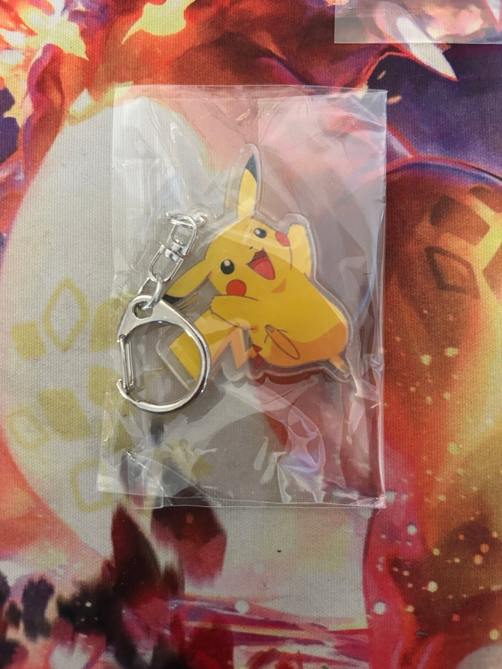 Pikachu porte clé acrylique