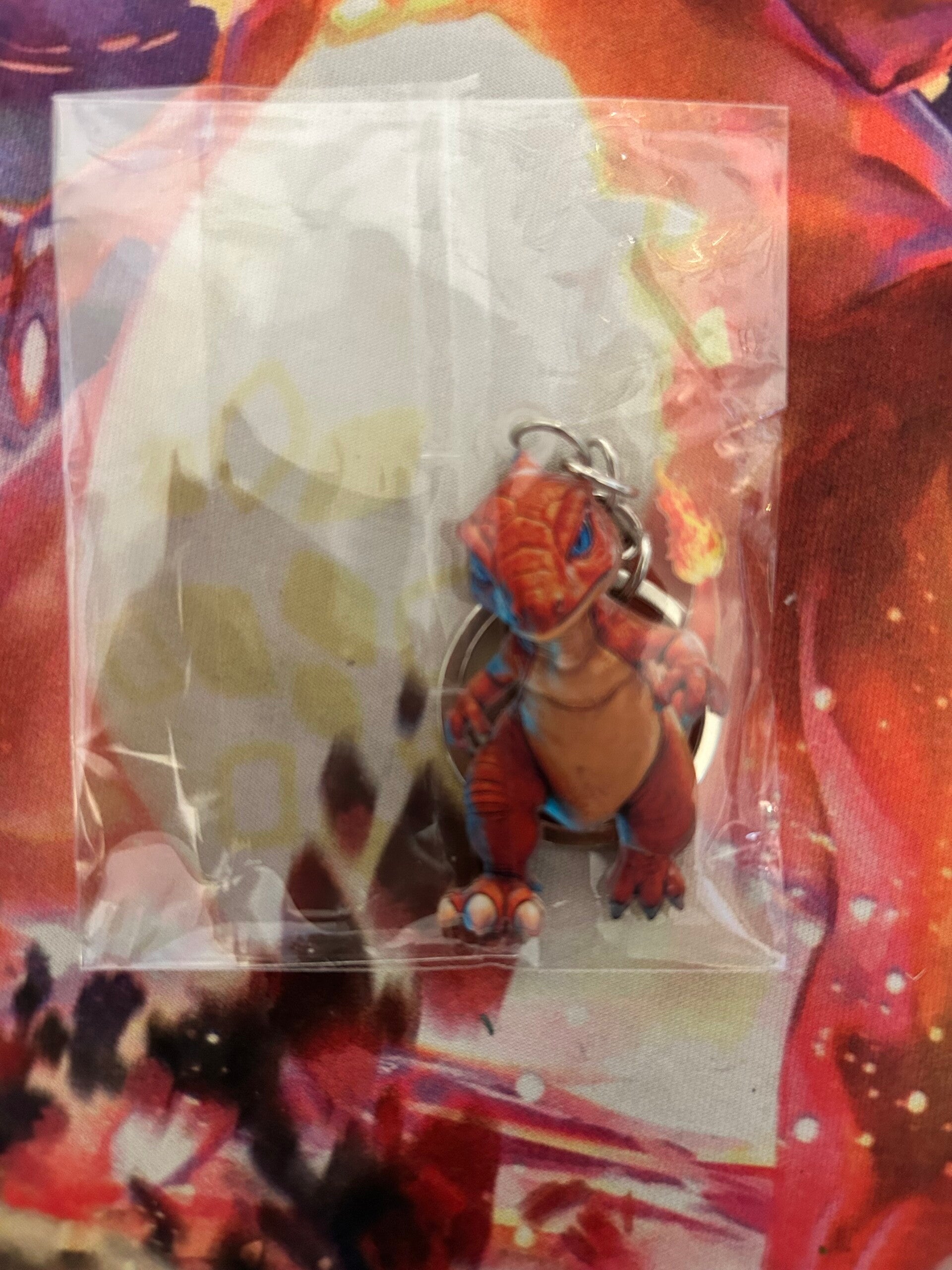 Charmeleon porte clé acrylique